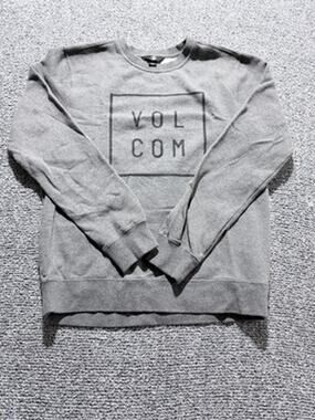 Volcom Street Wear, Indy Sleaze, Gorpcore, Skater, Surf, graphic Sweatshirt, Med
